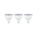 Lampadina con riflettore a LED Set di 3 GU5,3 6W 450lm 2700K 38 CRI >80 