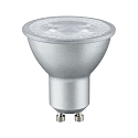 LED Reflektorlampe GU10, 4W, 2700K, 230lm, aluminium