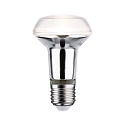 Paulmann LED Reflektorlampe R63, E27, 5W, 2700K, 420lm, silber