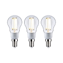 filament lamp drop ECO-LINE set of 3 E14 2,5W 525lm 3000K CRI 80-89 