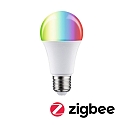 Paulmann Ampoule LED Smart WIFI RGBW contrlable par ZigBee E27 11W 1055lm 2200-6500K CRI 80-89 gradable