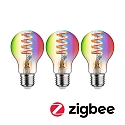 Paulmann WIFI LED Smart light bulb RGBW ZigBee controllable E27 6,3W 470lm 2200-6500K CRI 80-89 dimmable