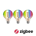 Paulmann WIFI LED Smart light bulb RGBW ZigBee controllable E27 6,3W 470lm 2200-6500K CRI 80-89 dimmable