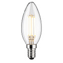 LED Filament Kerzenform ECO-LINE, E14, 4W 3000K 840lm, schaltbar, klar