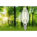 Paulmann LED Filament Kerzenform ECO-LINE, E14, 4W 4000K 840lm, schaltbar, klar