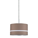 Paulmann Paralume URAIL TESSA 2EASY, Marrone scuro Paulmann Paralume URAIL TESSA 2EASY, Marrone scuro