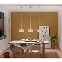 Paralume URAIL TESSA 2EASY, caramello