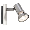 Paulmann Spot TEJA  1 flamme GU10, nickel satin gradable