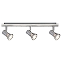 Paulmann Spot TEJA 3 flammes GU10, nickel satin gradable