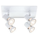Paulmann Strahler TEJA 4-flammig, 4x GU10 max. 10W (exkl.), Wei