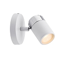 Paulmann Spot ZYLI  1 flamme GU10 IP44, chrome, blanche gradable