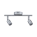 Luminaire de plafond CAROLINA  2 flammes GU10 IP44, chrome 