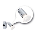 Paulmann Luminaire mural CAROLINA  1 flamme GU10 IP44, chrome 