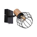 Paulmann spot LANKA 1 flame E14, black dimmable