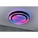 Paulmann Lampada da parete e soffitto RAINBOW DYNAMIC grande, Tunable White, RGB IP20, Nero, Bianco dimmerabile