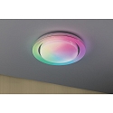Paulmann Lampada da parete e soffitto RAINBOW DYNAMIC piccolo, Tunable White, RGB IP20, Cromo, Bianco dimmerabile
