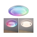 Paulmann Lampada da parete e soffitto RAINBOW DYNAMIC piccolo, Tunable White, RGB IP20, Cromo, Bianco dimmerabile
