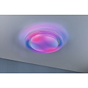 Paulmann Lampada da parete e soffitto RAINBOW DYNAMIC piccolo, Tunable White, RGB IP20, Cromo, Bianco dimmerabile