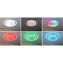 Lampada da parete e soffitto RAINBOW DYNAMIC grande, Tunable White, RGB IP20