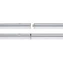 Paulmann LED Lichtleiste / Unterbauleuchte BOND, 230V, Alu / satiniert, durchverdrahtet, 31.8cm, 5W 4000K 370lm Paulmann LED Lichtleiste / Unterbauleuchte BOND, 230V, Alu / satiniert, durchverdrahtet, 31.8cm, 5W 4000K 370lm
