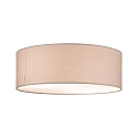 Plafoniera MARI con paralume E27, beige dimmerabile