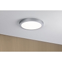 LED Aufbau-Panel ABIA, Rund,  30cm, IP20, 230V, 22W 2700K 2200lm, Kunststoff, Chrom matt