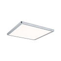 LED Panel ATRIA, 29.3x29.3cm, 230V, 16W 3000K 1600lm, Kunststoff, Chrom matt