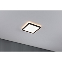 LED Panel ATRIA, 19x19cm, 230V, 11.2W 3000K 900lm, Kunststoff, Schwarz