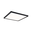 LED Panel ATRIA, 29.3x29.3cm, 230V, 16W 3000K 1600lm, Kunststoff, Schwarz
