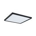 LED Panel ATRIA, 29.3x29.3cm, 230V, 16W 3000K 1600lm, Kunststoff, Schwarz