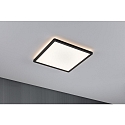 LED Panel ATRIA, 29.3x29.3cm, 230V, 16W 3000K 1600lm, Kunststoff, Schwarz