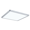 LED Panel ATRIA, 29.3x29.3cm, 230V, 16W 4000K 1600lm, Kunststoff, Chrom matt