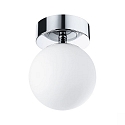 Paulmann Lampada da parete e soffitto GOVE IP44, cromo, opaco 