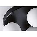 Paulmann wall and ceiling luminaire GOVE G9 IP44, mat, black 