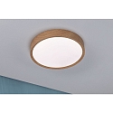 Paulmann LED Deckenleuchte / Badleuchte TEGA, IP44, 22.5W 3000/4000/6500K (White Switch) 1200lm, schaltbar, Holz hell