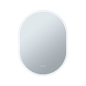 Paulmann mirror with lighting MIRRA IP44, mat, white dimmable