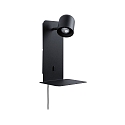 Paulmann Wandleuchte MALENA Leseleuchte, 1x GU10, 230V, IP20, mit USB-C Anschluss, schwarz Paulmann Wandleuchte MALENA Leseleuchte, 1x GU10, 230V, IP20, mit USB-C Anschluss, schwarz