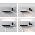 Paulmann Lampe de lecture SERRA LED avec connexion USB, droite IP20, noir, blanche gradable Paulmann Lampe de lecture SERRA LED avec connexion USB, droite IP20, noir, blanche gradable