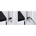 Paulmann Lampe de lecture SERRA LED avec connexion USB, droite IP20, noir, blanche gradable Paulmann Lampe de lecture SERRA LED avec connexion USB, droite IP20, noir, blanche gradable