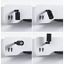 Paulmann Lampe de lecture SERRA LED avec connexion USB, droite IP20, noir, blanche gradable Paulmann Lampe de lecture SERRA LED avec connexion USB, droite IP20, noir, blanche gradable