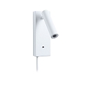 Lampe de lecture HULDA LED avec connexion USB IP20