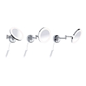 Paulmann Miroir avec �clairage MASUA IP44 - 3X ZOOM 3 fois, rond, avec bras flexible, CCT Switch, inclinable IP44 / IP20, chrome 