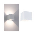 Paulmann LED Akku Wandleuchte NYARA UP&DOWN, eckig, 2x 1W, 3000K, 330lm, IP44, wei�