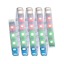 LED Strip Basis-Set MaxLED 500 ZIGBEE RGBW PROTECT COVER, IP44, 24V, Silber, verlängerbar, dimmbar, 150cm, 13.5W, Trafo 36VA