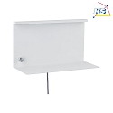 Paulmann Luminaire mural JARINA LED avec interrupteur, avec connexion USB, avec tablette IP20, blanche gradable