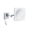 Paulmann LED Kosmetikspiegel HomeSpa JORA, IP44, 230V, 3.3W, WhiteSwitch, mit Touch-Schalter, Chrom / Wei