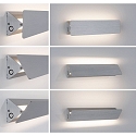 Paulmann wall luminaire KATLA WL IP20, brushed aluminium  Paulmann wall luminaire KATLA WL IP20, brushed aluminium