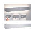 Paulmann Lampada da parete KATLA WL IP20, Alluminio spazzolato  Paulmann Lampada da parete KATLA WL IP20, Alluminio spazzolato