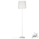 Paulmann Floor lamp Neordic Enja 1 flame with fabric shade