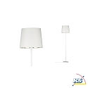 Paulmann Floor lamp Neordic Enja 1 flame with fabric shade